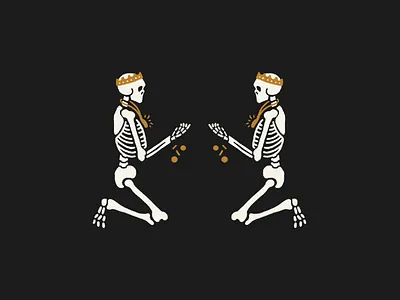 Mosaic YA Summer Series Illustrations church crown gold grave illustration ministry skeleton smoke young adults