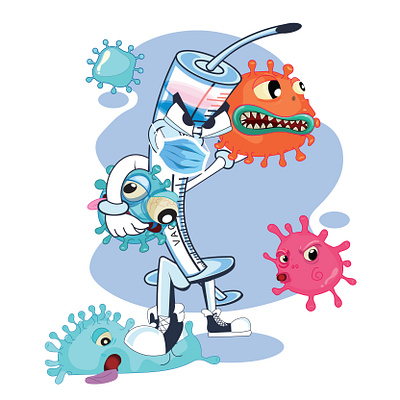 Corona Vaccine illustration