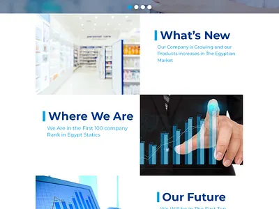 Pharmaceutical Company Land Page design graphic design ui