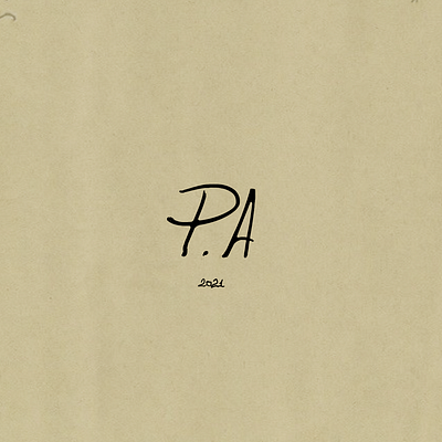 PA logo art artist brand branding design designer dribbble graphic design handwritting hcmc illustration japan letter logo typography vietnam