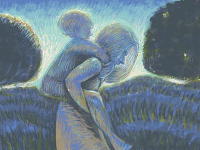 Illustration 1 adobe photoshop banner design digital art digital illustration digital painting drawing figure drawing figure painting hero illustration landing page oil painting painting pastel wacom watercolor web design website