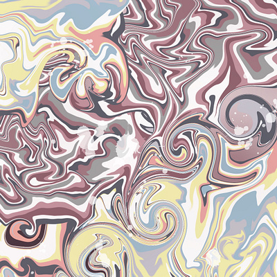 digital work in fluid art technique digital art illustration дизайн иллюстрация типография