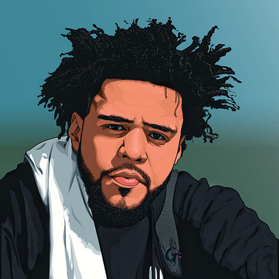 J. Cole adobe illustrator art digital art drawing illustrator