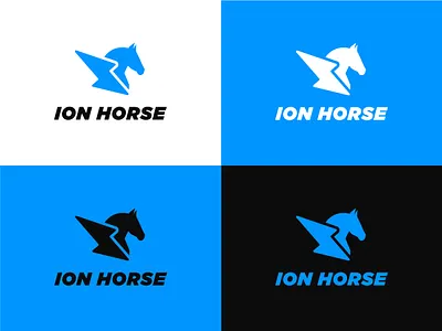 KU ION-HORSE AUTOMOTIVE branding design graphic design logo