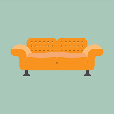 The Couch adobe illustrator couch illustration thecouch