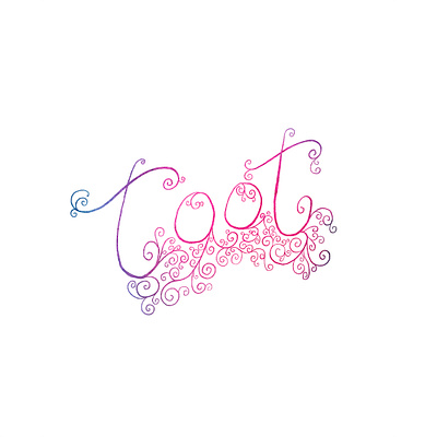 Toot curlicue design handtype illustration lettering texture toot