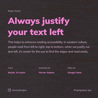 Typography friday design font mobile app typeface typography