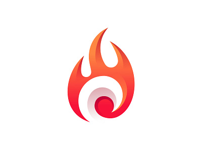 🔥+Wave app logo beach branding design fire flame icon illustration ios logo ocean symbol wave wave logo