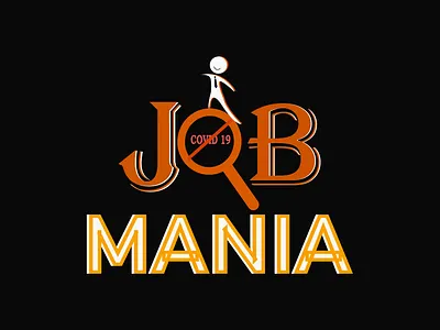 JOB MANIA LOGO ui ux