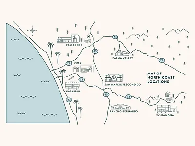 Icon Map branding color design icon illustration illustrator map marketing minimalistic