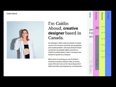 About Webflow Page branding caitlin aboud design illustration simple webflow