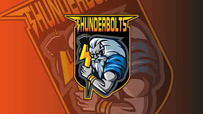 Thunderbolts Cricket Team Logo australia bpl cricket cricketlogo india ipl ipllogo logo logodesign logomaker mascotlogo sydneythunder thunder