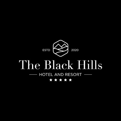 The Black Hills hotel and resort. branddesigner brandingagency brandingdesigner graphicdesigner hotel hotelbranding hotelbrands hotellogo hotelmarketing logodesign logodesigner logoideas logomaker logos resort resortlogo