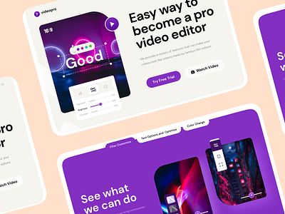 Videopro- Online Video Editor V2 by Mehmet Özsoy for Orizon: UI/UX ...