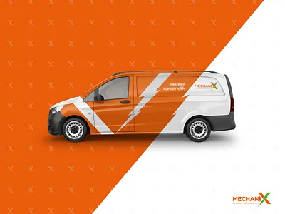 Mechanix Branding blackboard digital branding car mockup derigner.riad digital agency graphic design logo mechanical mechanical brand mechanix