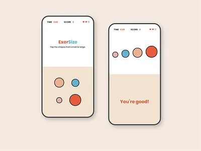 ExerSize Mobile Game game mobile