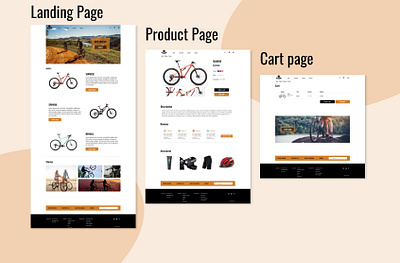 E commerce _ Responsive website branding design typography user experience website