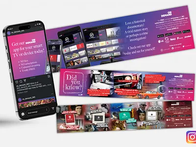 Social media marketing (OnDemand365 App) advertising branding digital graphic design instagram logo marketing pr social media