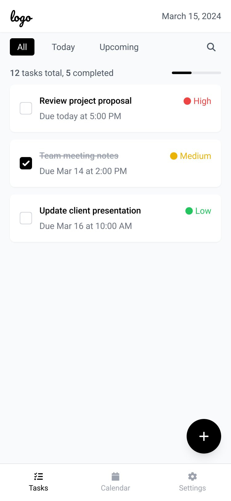 Example of Mobile App UI/UX Design 
