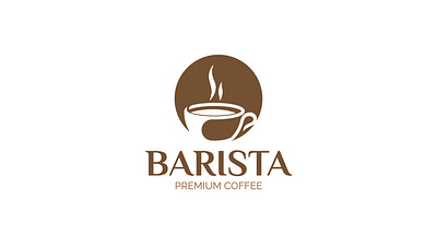 BARISTA barista brew brown coffee coffeeshop graphic design logo