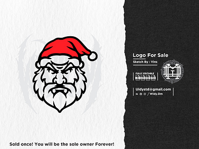 Santa Claus Logo character character logo chrismas christmas logo claus esport esport logo logo mascot mascot logo santa santa claus santa claus logo santa logo santa mascot