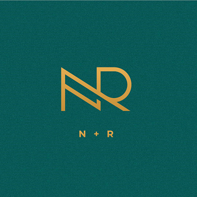 NR logo design branding desain design ikon illustration logo merek vektor