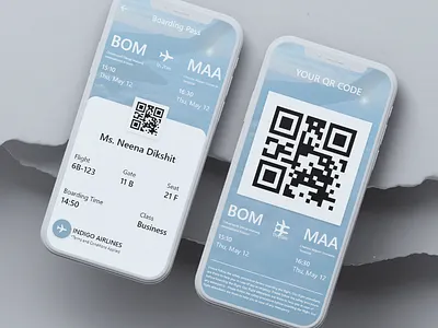 UI Design- Boarding Pass adobexd boarding pass dailyui dailyuichallenge graphic design ui