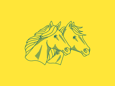 Gibson Rivers animal branding design emblem engraved food graphic graphic design graphicdesign horse line logo logotype mark minimalist minimalistic monogram vector