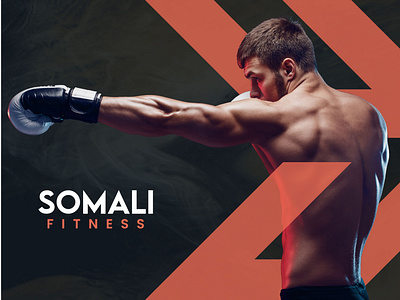 Somali Fitness astaamiye branding creative design graphic design illustrator logo logo care logo design mockup vector