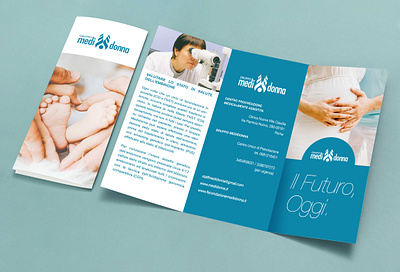 MediDonna branding brochure brochure design business identity layout layoutdesign logo