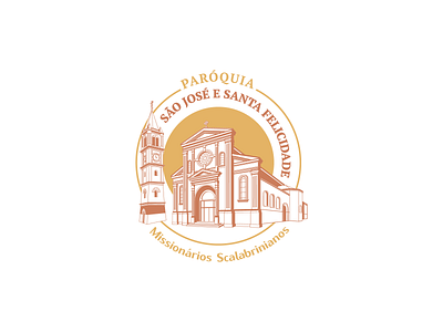 Paróquia Santa Felicidade branding graphic design logo