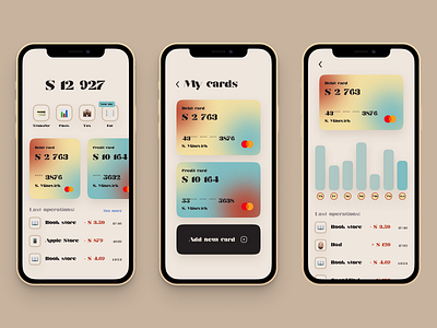 Kanti Bank App app design finance financeapp ui ui design uiuxdesign ux