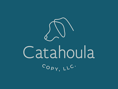 Catahoula Copy, LLC. adobe illustrator brand branding catahoula cute design dog logo pet vector