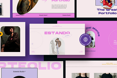 Pastel Presentation Templates aesthetic clean colorful company corporate google slides keynote modern multipurpose multipurpose template pastel photography pitch deck portfolio powerpoint studio template unique web design website