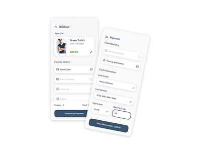 Credit Card Checkout app branding checkoutpage creditcard dailyui design illustration mobile app design ui ux