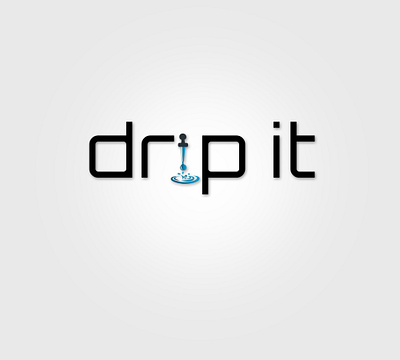 Drip It Logo art branding design graphic design icon illustration logo ui ux vector