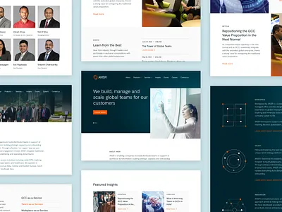 ANSR Website / Technology Consultant Pages brand cms consultant corporate craft design global institutional interface marketing responsive technology ui ux web website