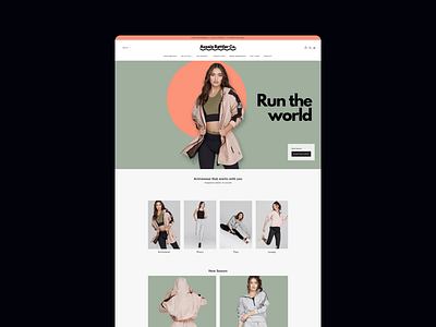Aussie Battler Co New Collection Launch - Run The World design digital design ecommerce graphic design merchandising retail shopify web design