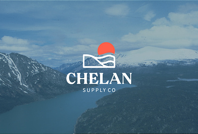 Brand ID - Chelan Supply Co. brand identity branding chelan design lake logo logo logo design logodesign logos outdoor outdoor brand supply co