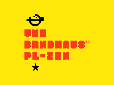 THE BRNDHAUS PL-ZEN logotype animal bird branding design geometry graphic design logo logotype mark modern symbol