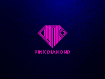 Pink Diamond - Logo Design 3d animation app branding design diamond logo graphic design icon illustration logo logo design logo design 2021 logo folio logo vector modern logo motion graphics typography ui ux vector