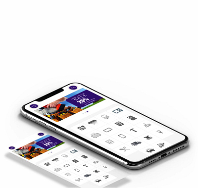 Service App UI 3d design graphic design illustration ui