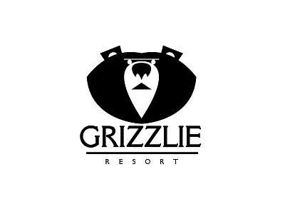Grizzlie Resort animal animallogos animals appicons applogos bear bearlogos bears cleanlogos companynames emblems icons logoandcompanynames logos marks minimallogos modernlogos simplelogos symbols whatsnew