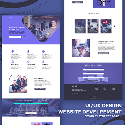 Business Consulting Company website Design | UI UX