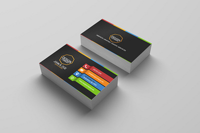 Business Card Design - Sample Design Company 2 business card business card design business design graphic design graphics print design