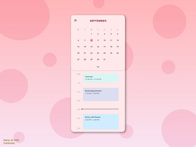 Daily UI 038 • Calendar 038 app appdesign calendar calendarapp daily100 daily100challenge dailyui dailyui038 dailyuichallenge design interface interfacedesign schedule scheduling sketch ui uidesign uiux userinterface