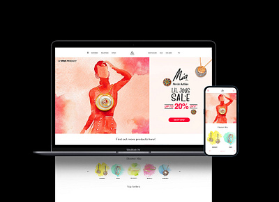 Mia by Tanishq - Campaign & Website Design app art bangalore branding campaign design fashion home page illustration india jewellery kerala logo painting product ux vector website design women
