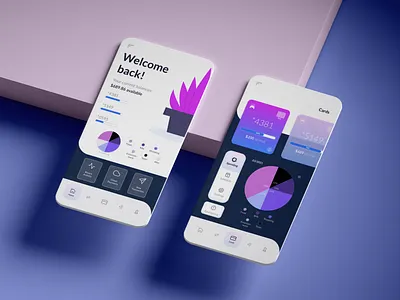 Personal Finance app branding design ui ux