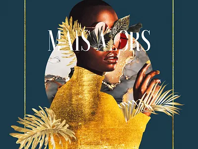 • mais alors • black beauty design digital art en francais graphic design illustration photoshop typography