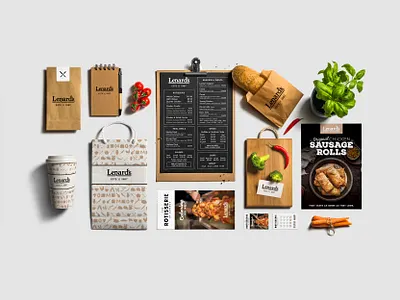 Brand presentation for new concept store. barnstyle branding branding design custom design food food retail graphic design logo mockup pitch retail design rustic